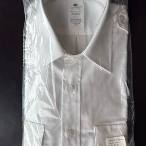 Airline Pilot White Men's Short-Sleeved Shirt